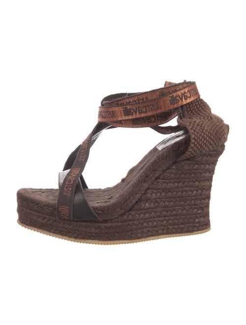 Roberto Cavalli Jute Espadrilles