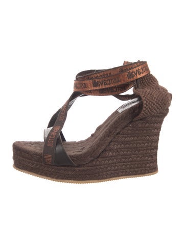 Roberto Cavalli Sandals Jute Espadrilles Us6, It36 | 6