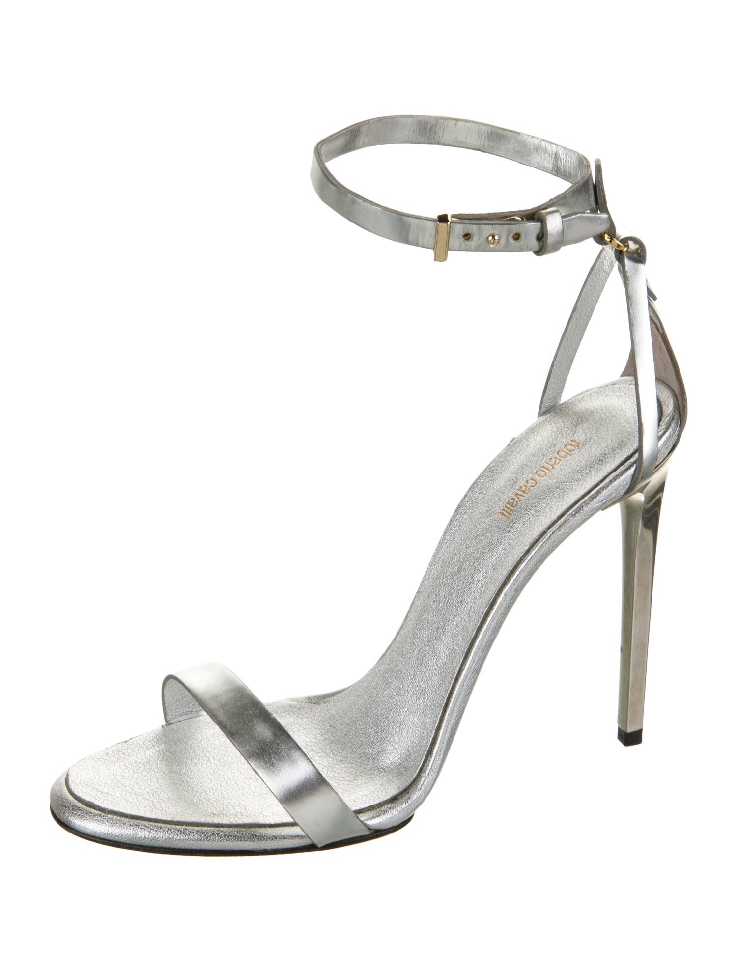 Roberto Cavalli Leather Sandals