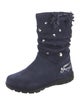 Roberto Cavalli Suede Moto Boots
