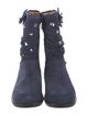Roberto Cavalli Suede Moto Boots
