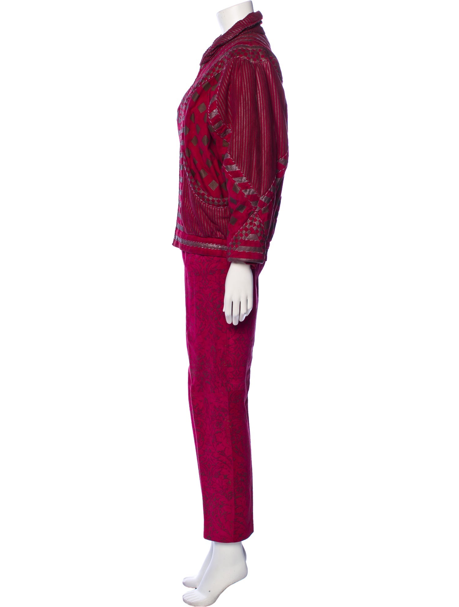 Roberto Cavalli Vintage 1980's Pant Set