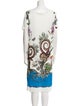 Roberto Cavalli Paisley Print Knee-Length Dress