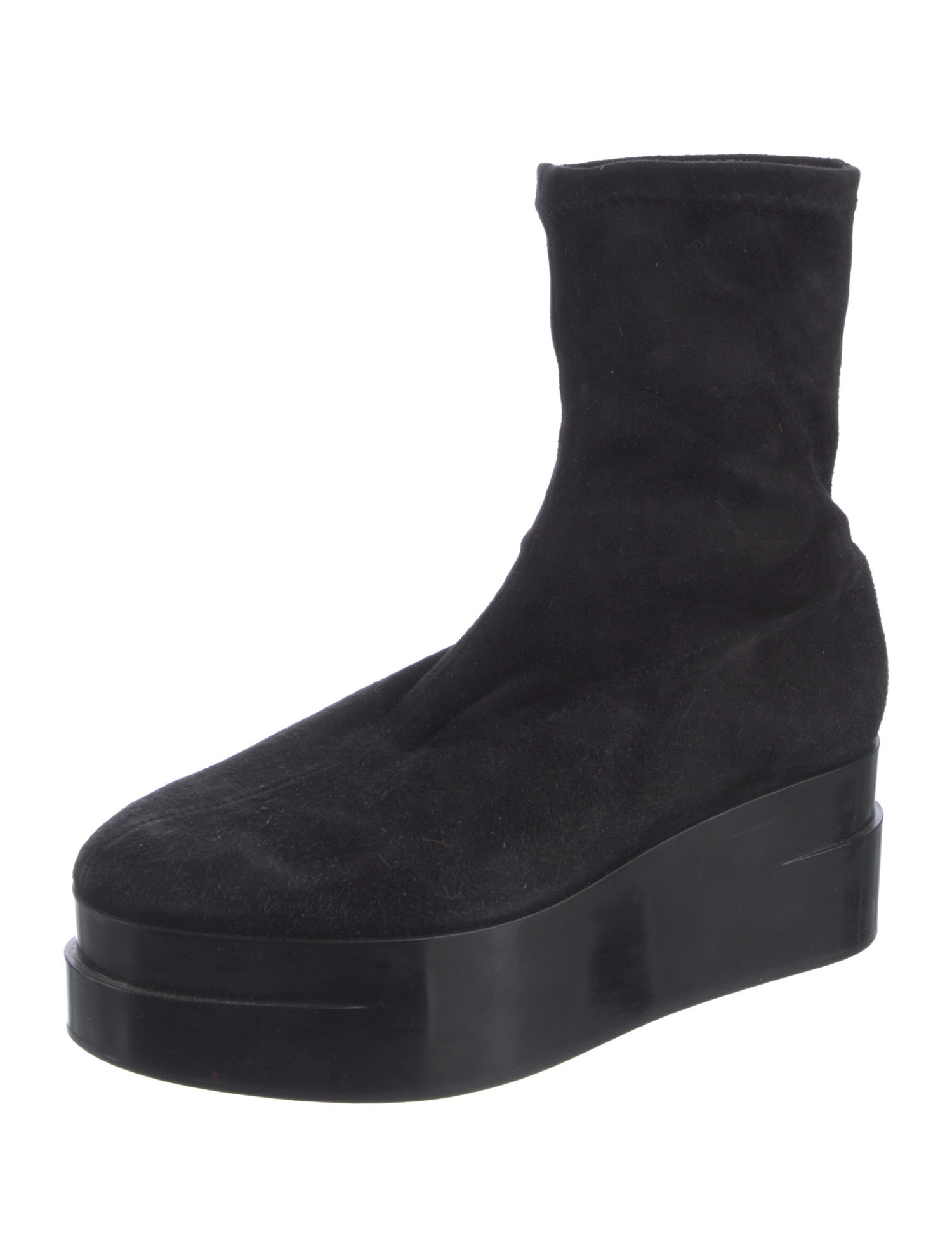 Roberto Cavalli Suede Sock Boots