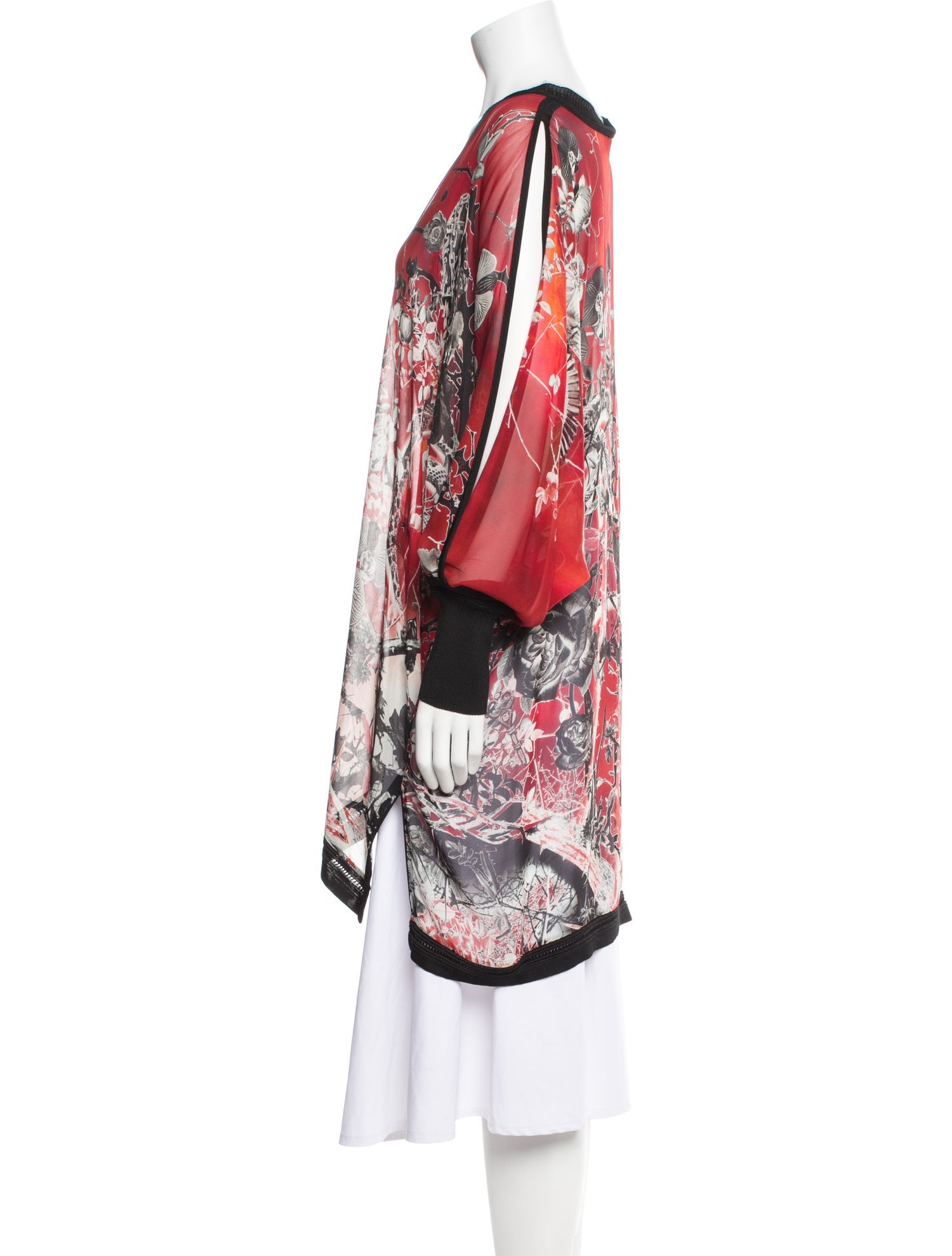 Roberto Cavalli Silk Printed Tunic