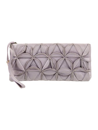 Roberto Cavalli Leather Clutch