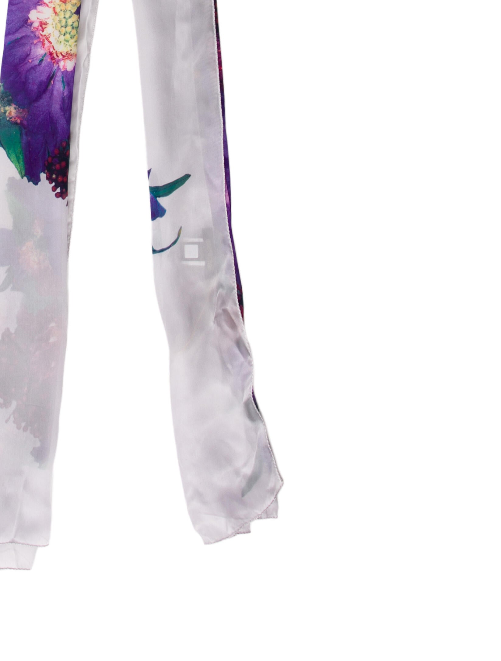 Roberto Cavalli 976393 Silk Scarf w/ Tags