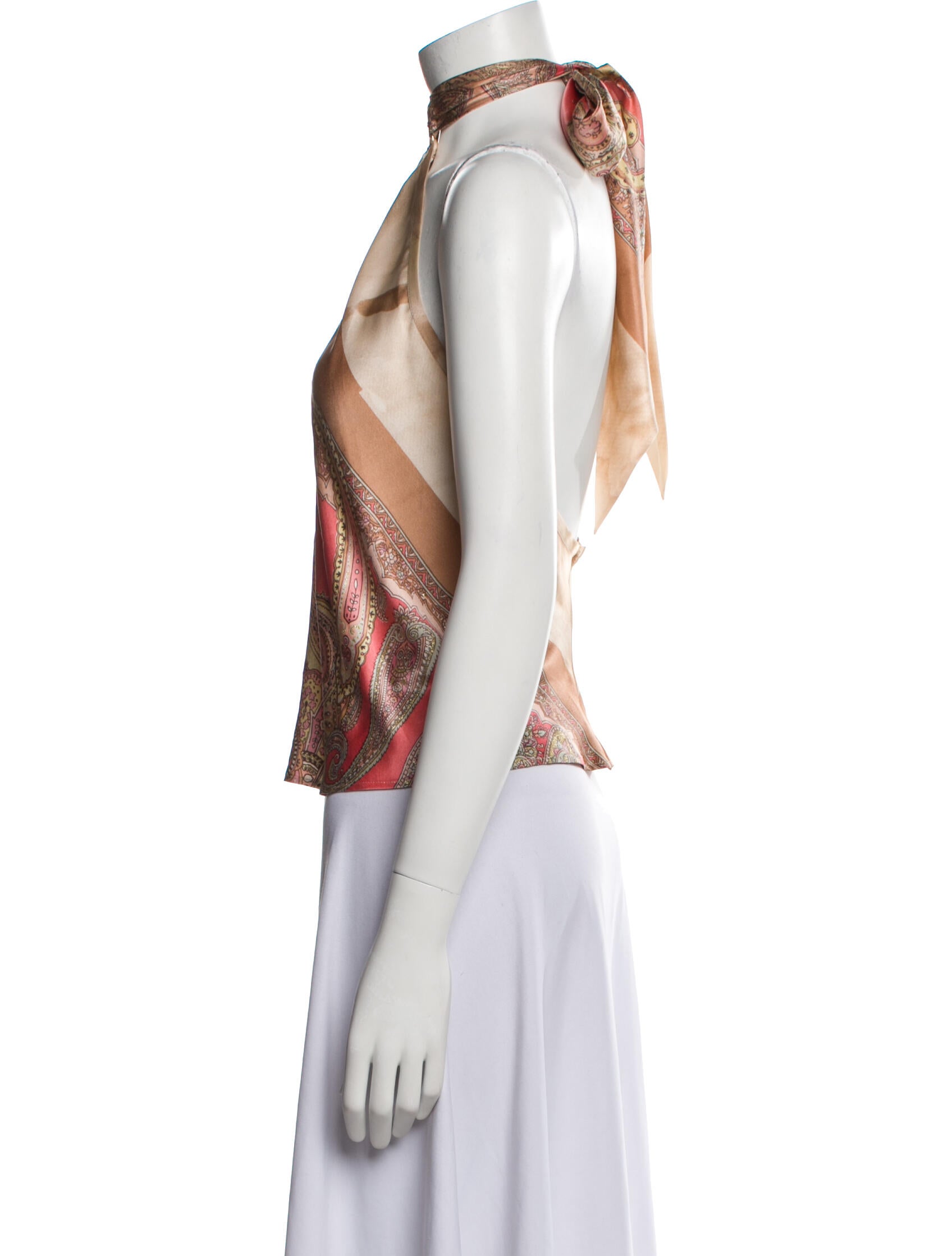 Roberto Cavalli S/S 2004 Giraffe Print Top
