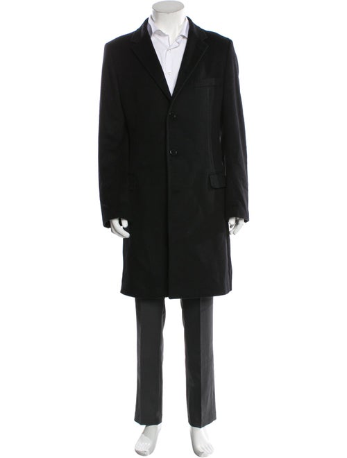 Roberto Cavalli Wool Overcoat
