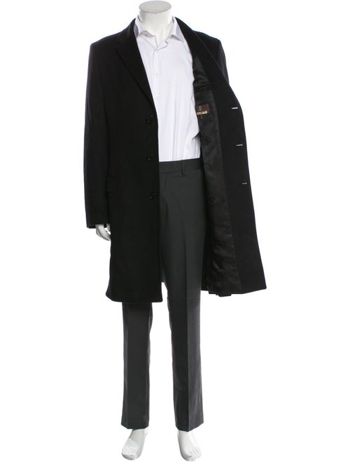 Roberto Cavalli Wool Overcoat