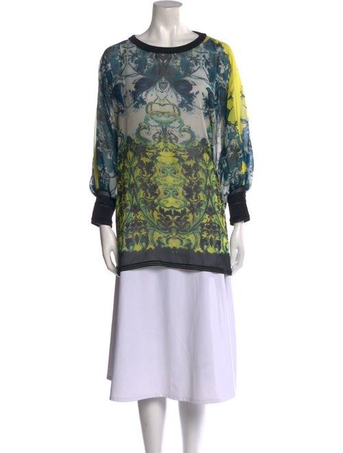 Roberto Cavalli Nylon Printed Tunic