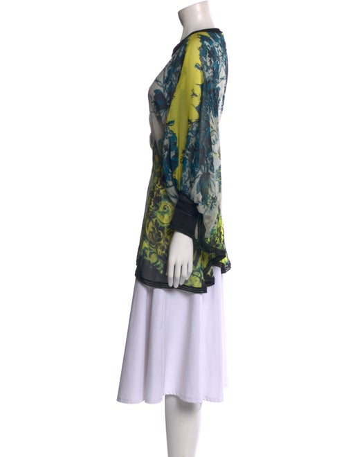 Roberto Cavalli Nylon Printed Tunic