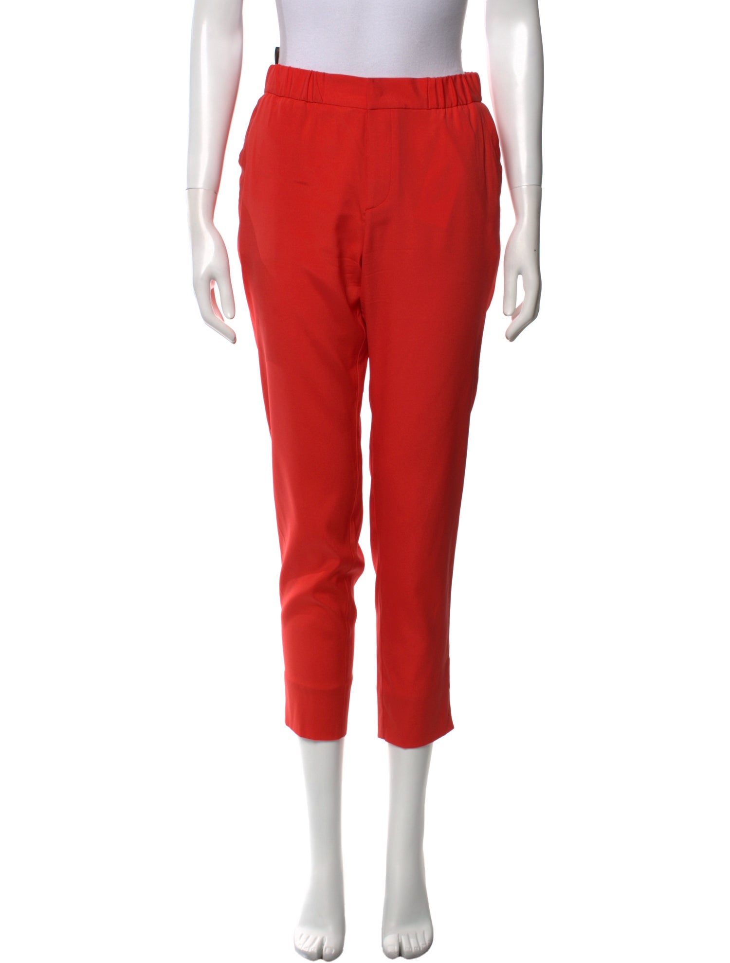 Roberto Cavalli Silk Skinny Leg Pants