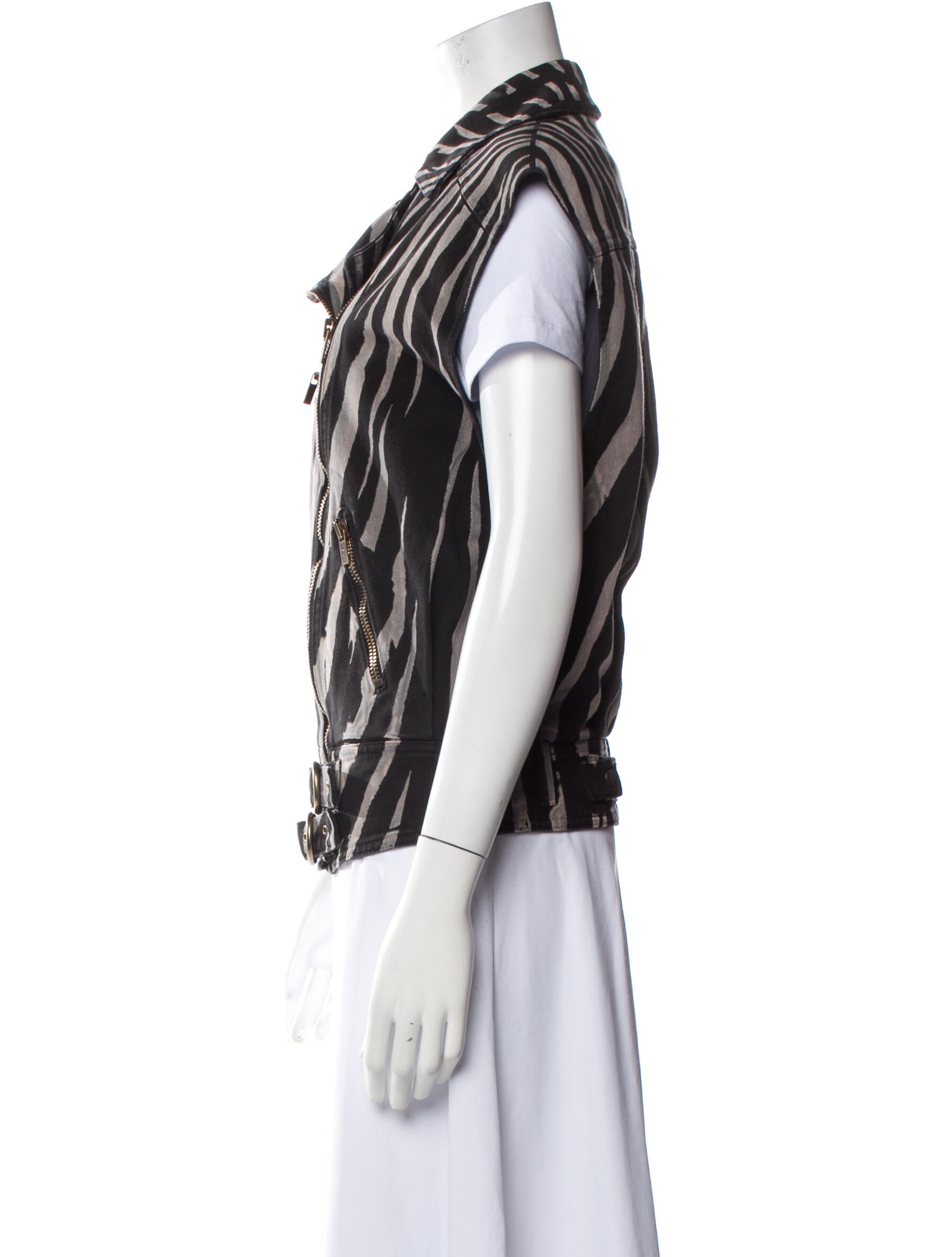 Roberto Cavalli Striped Vest