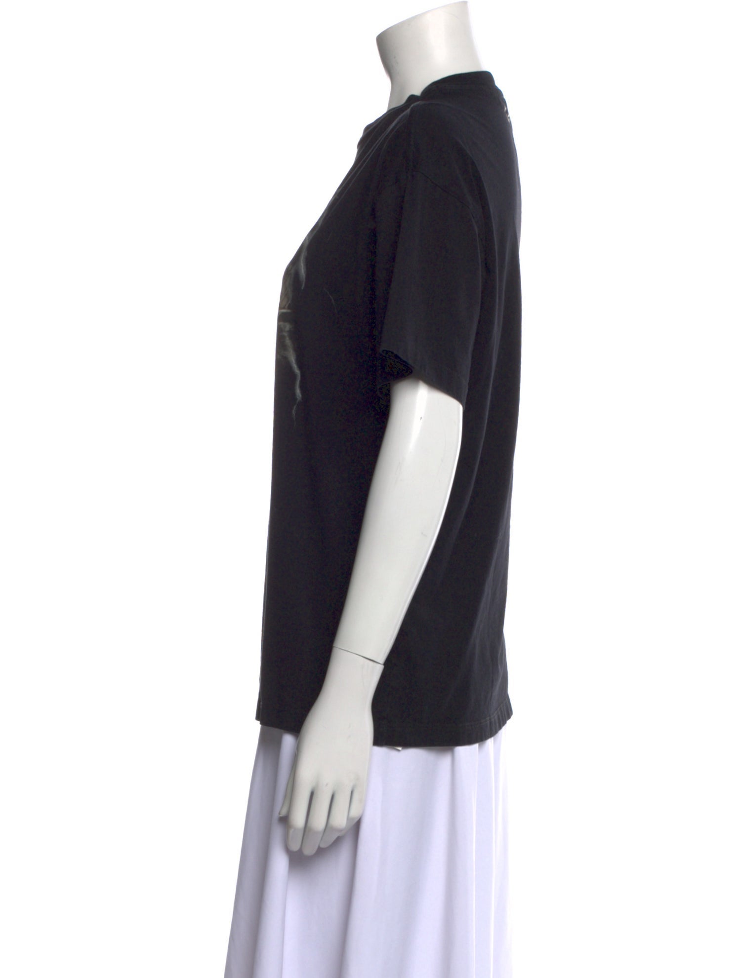 Roberto Cavalli Graphic Print Crew Neck T-Shirt