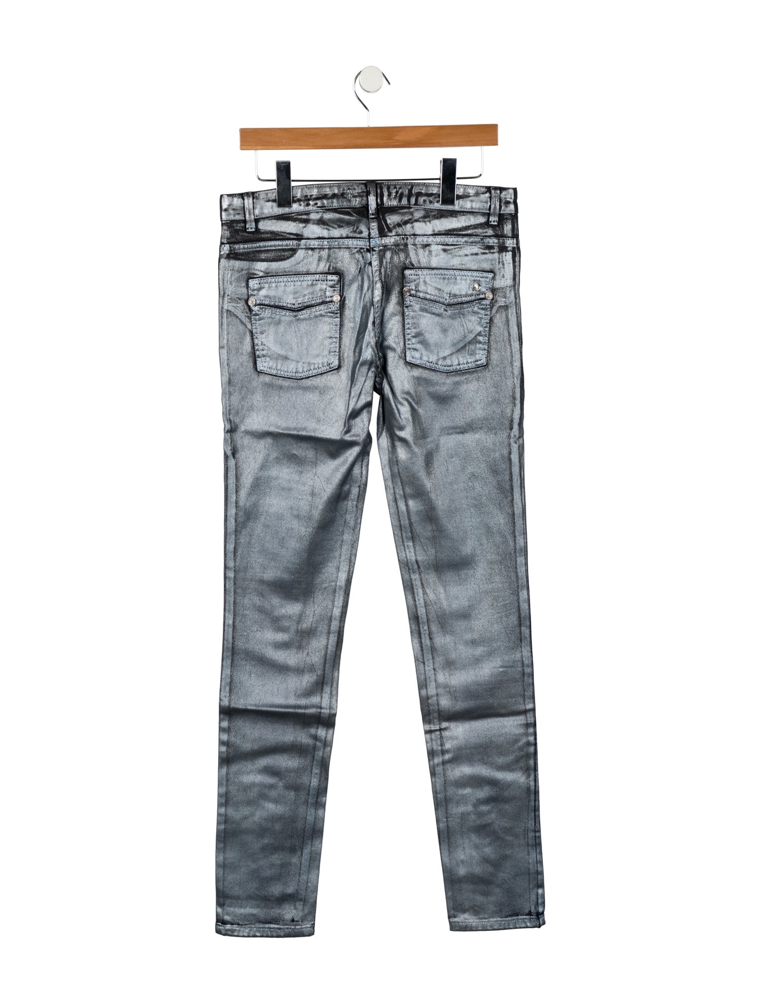 Roberto Cavalli Mid-Rise Skinny Leg Jeans w/ Tags