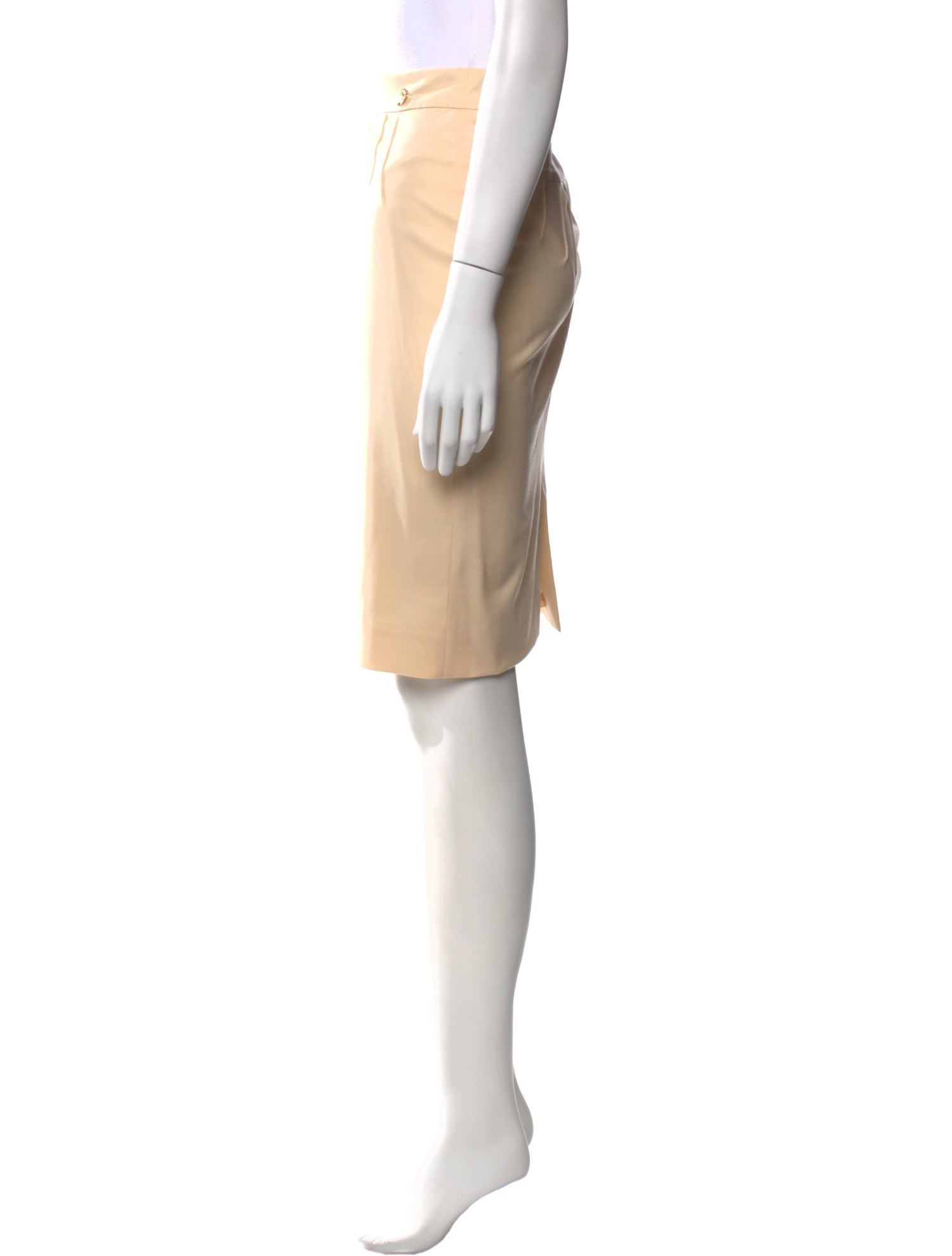 Roberto Cavalli Virgin Wool Knee-Length Skirt