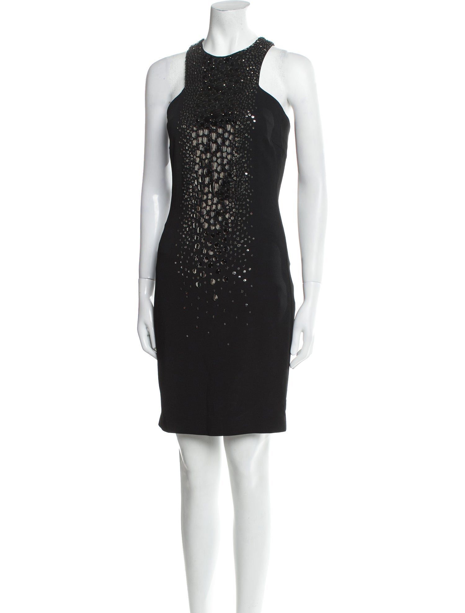 Roberto Cavalli Crew Neck Knee-Length Dress
