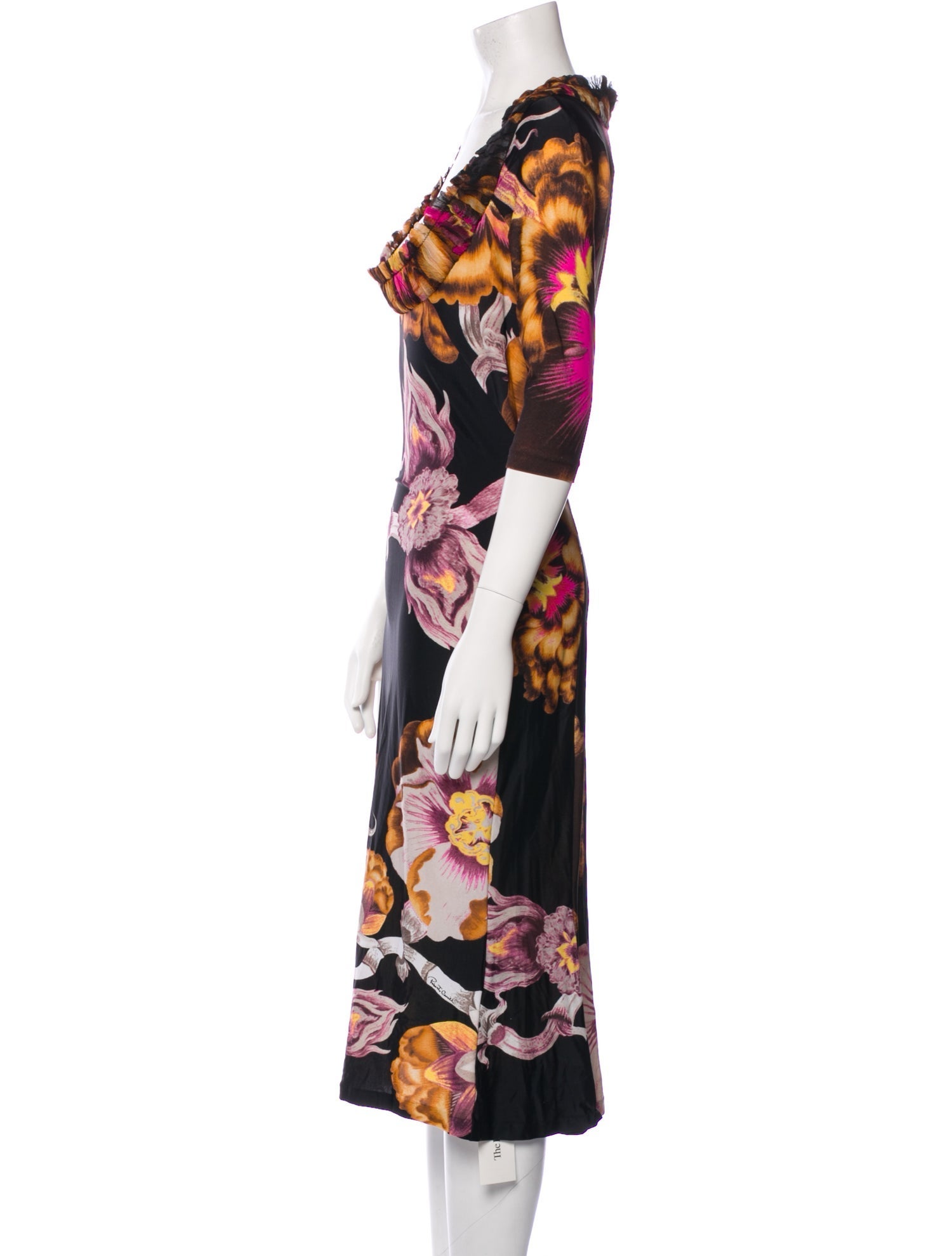 Roberto Cavalli Vintage Midi Length Dress