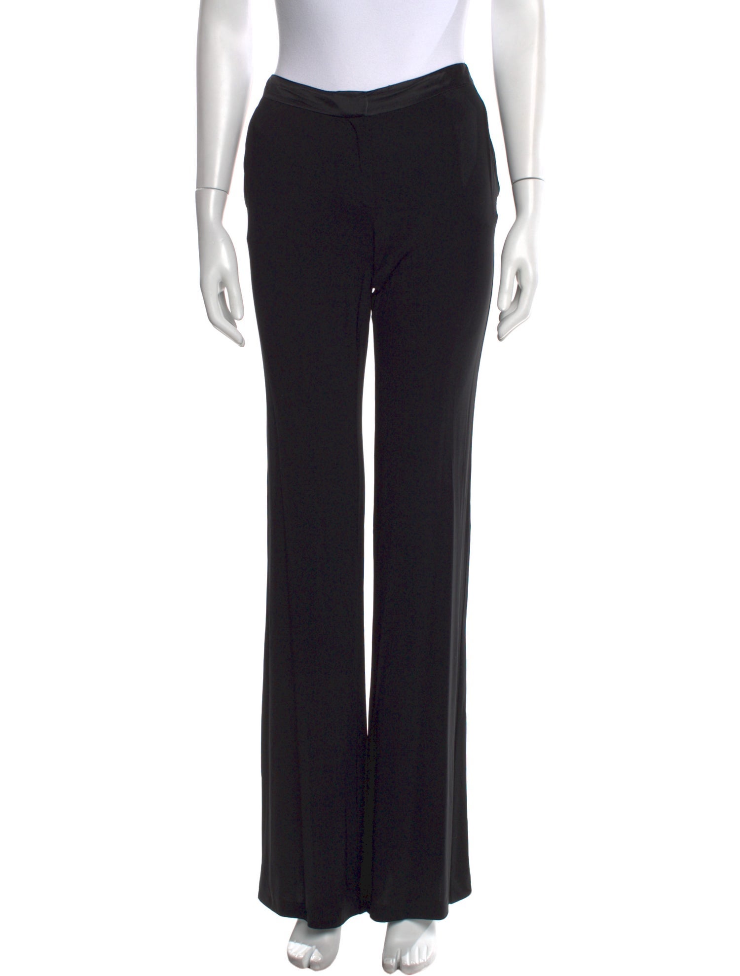 Roberto Cavalli Wool Wide Leg Pants
