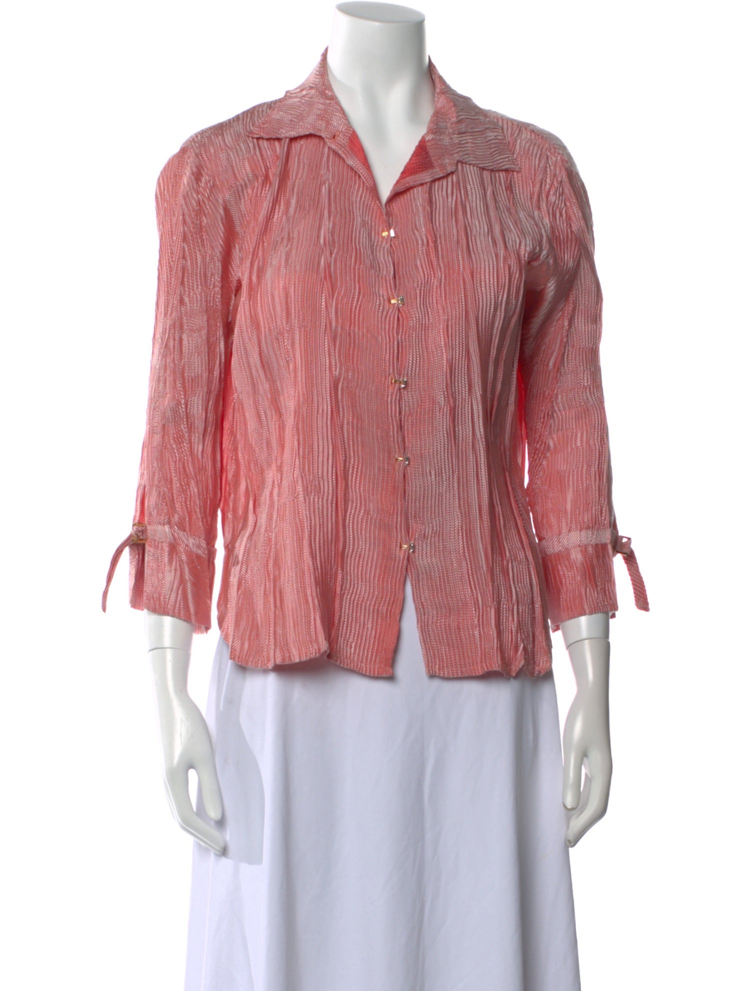 Roberto Cavalli Vintage Late 1990's - Early 2000's Button-Up Top