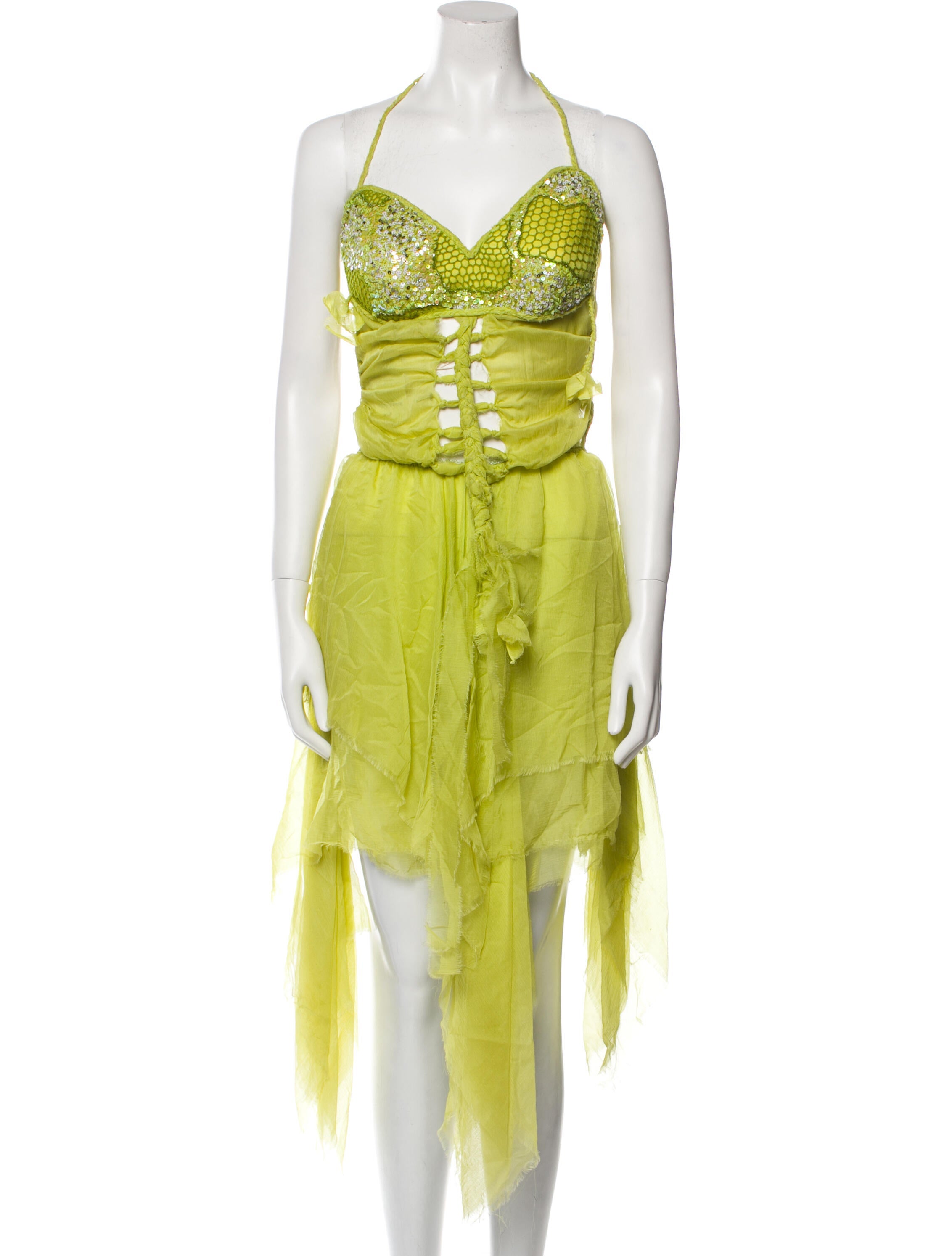 Roberto Cavalli Vintage Midi Length Dress