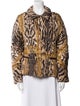 Roberto Cavalli 2003 Silk Down Jacket
