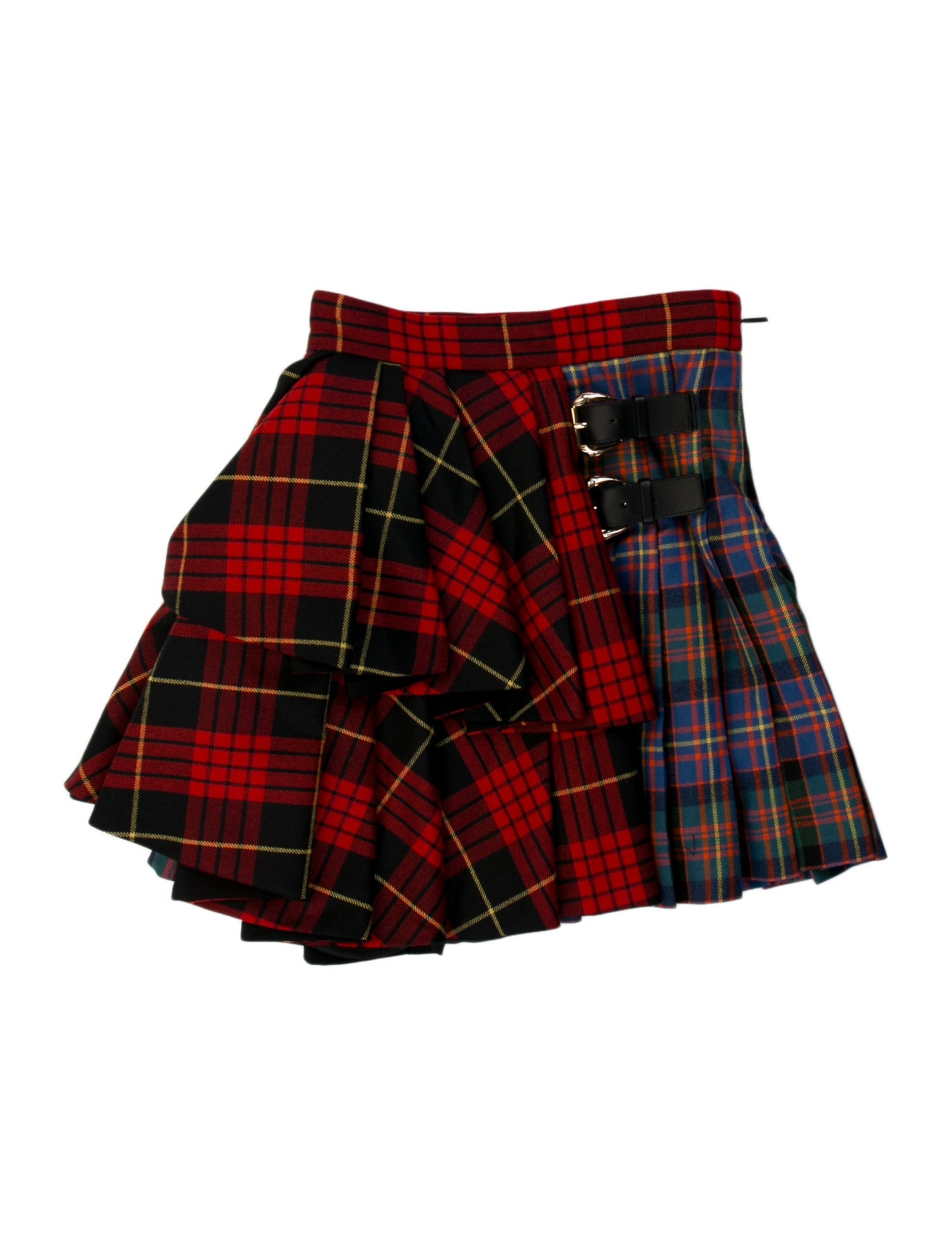 Roberto Cavalli Virgin Wool Mini Skirt w/ Tags