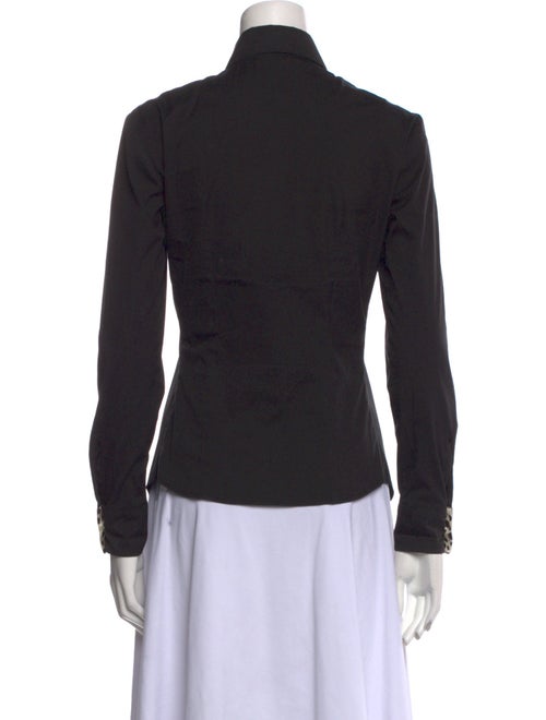 Roberto Cavalli Long Sleeve Button-Up Top