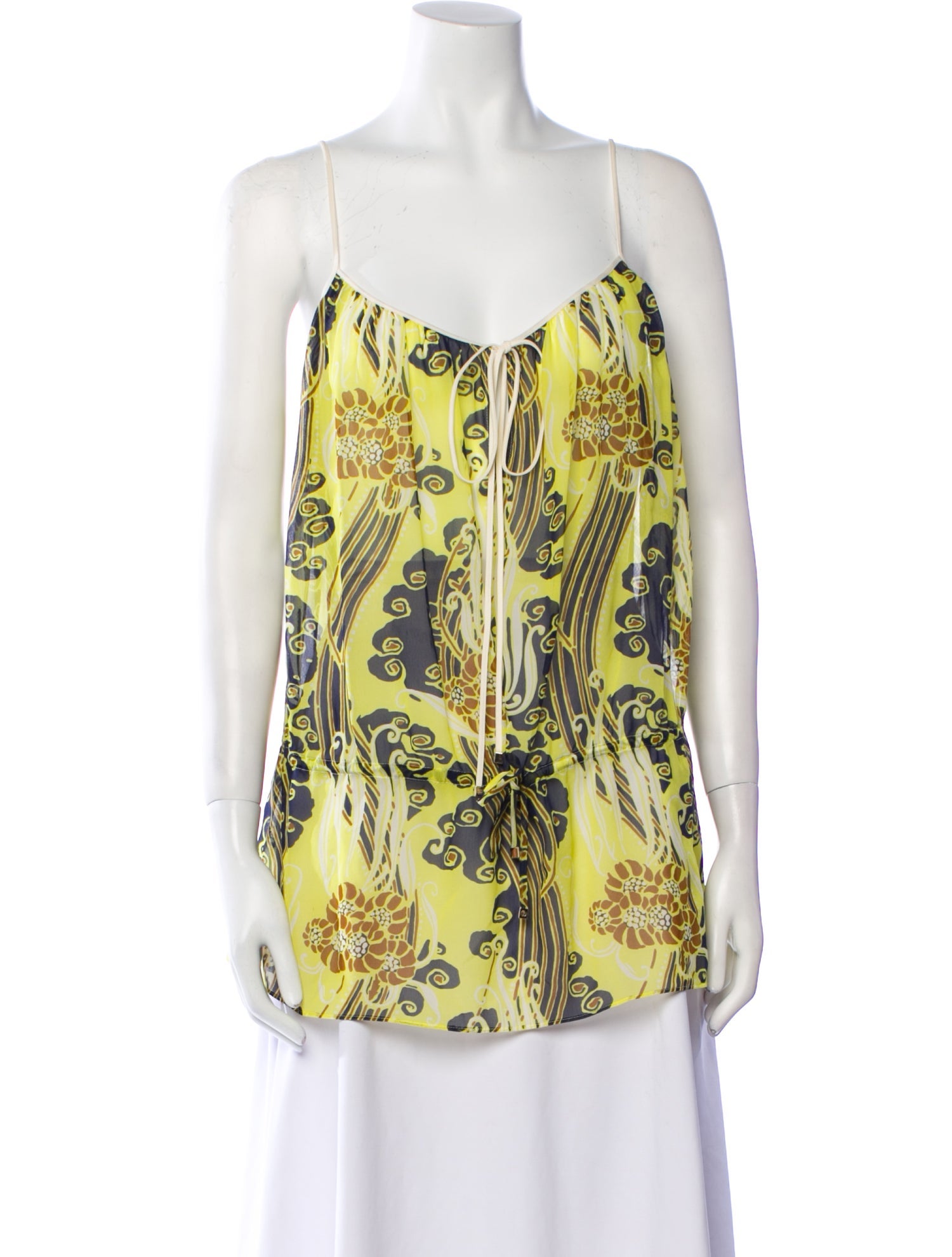Roberto Cavalli Silk Printed Blouse