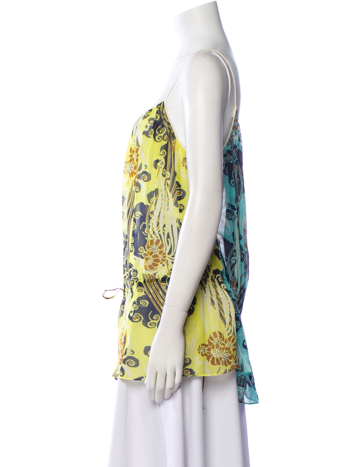 Roberto Cavalli Silk Printed Blouse