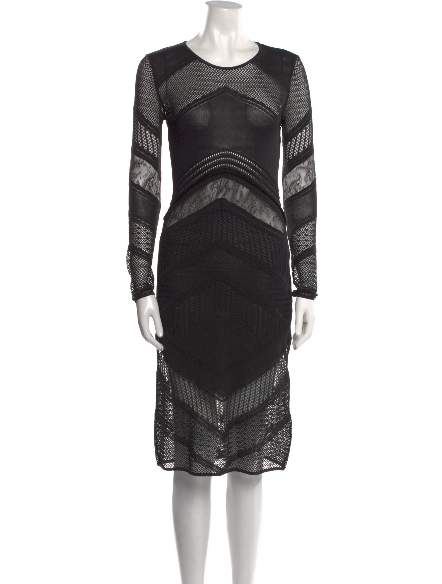 Roberto Cavalli Printed Midi Length Dress