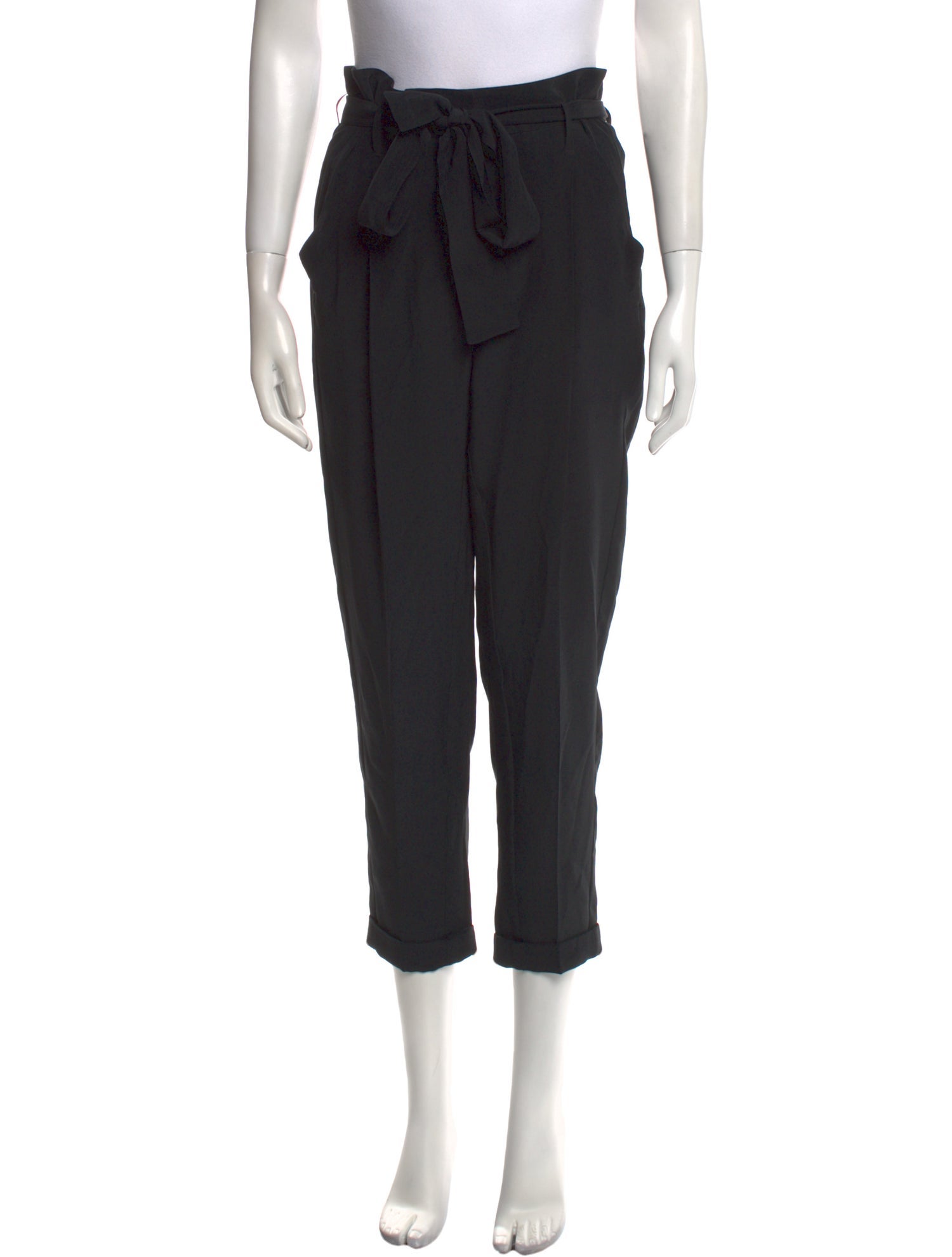 Roberto Cavalli Silk Straight Leg Pants