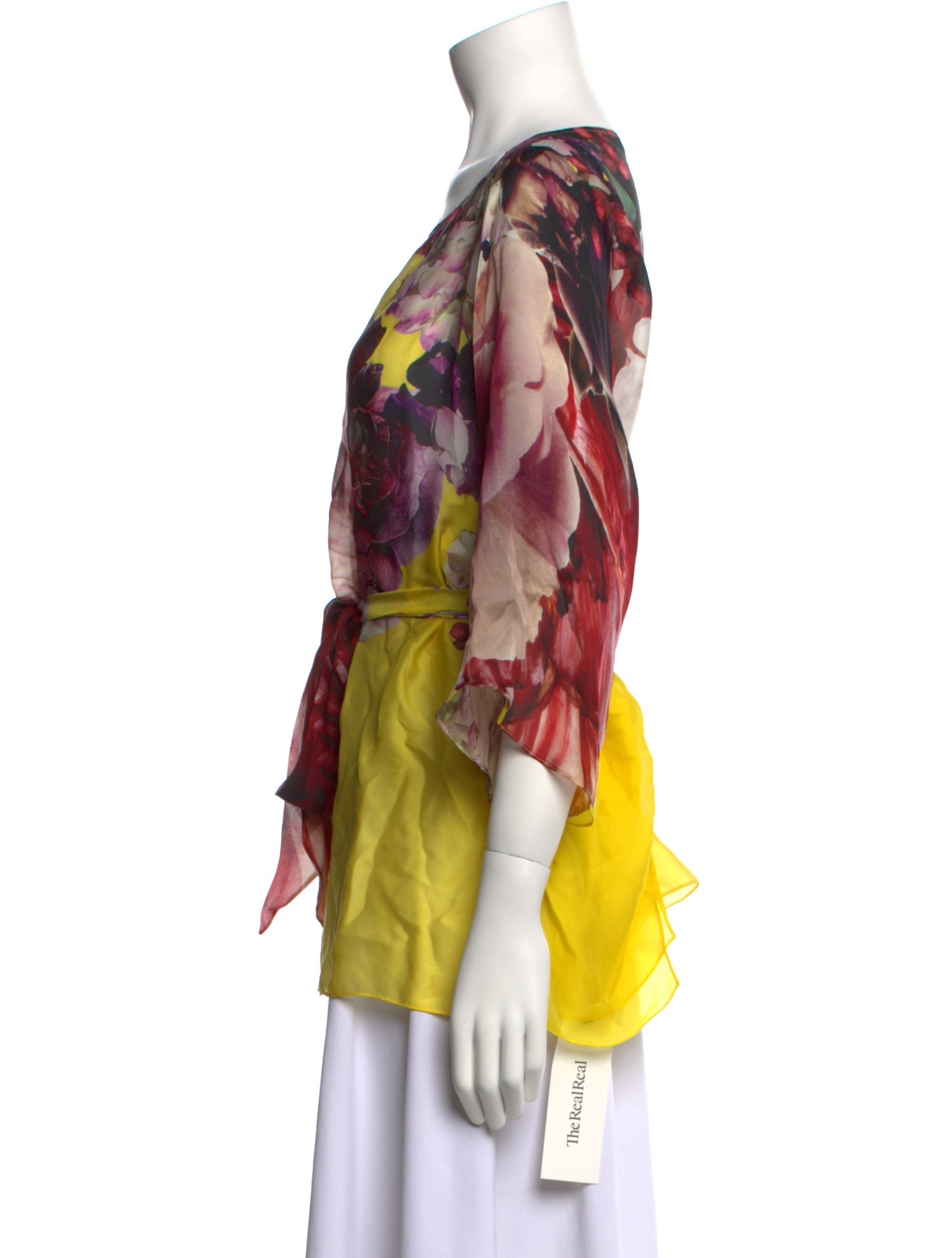 Roberto Cavalli Silk Printed Blouse