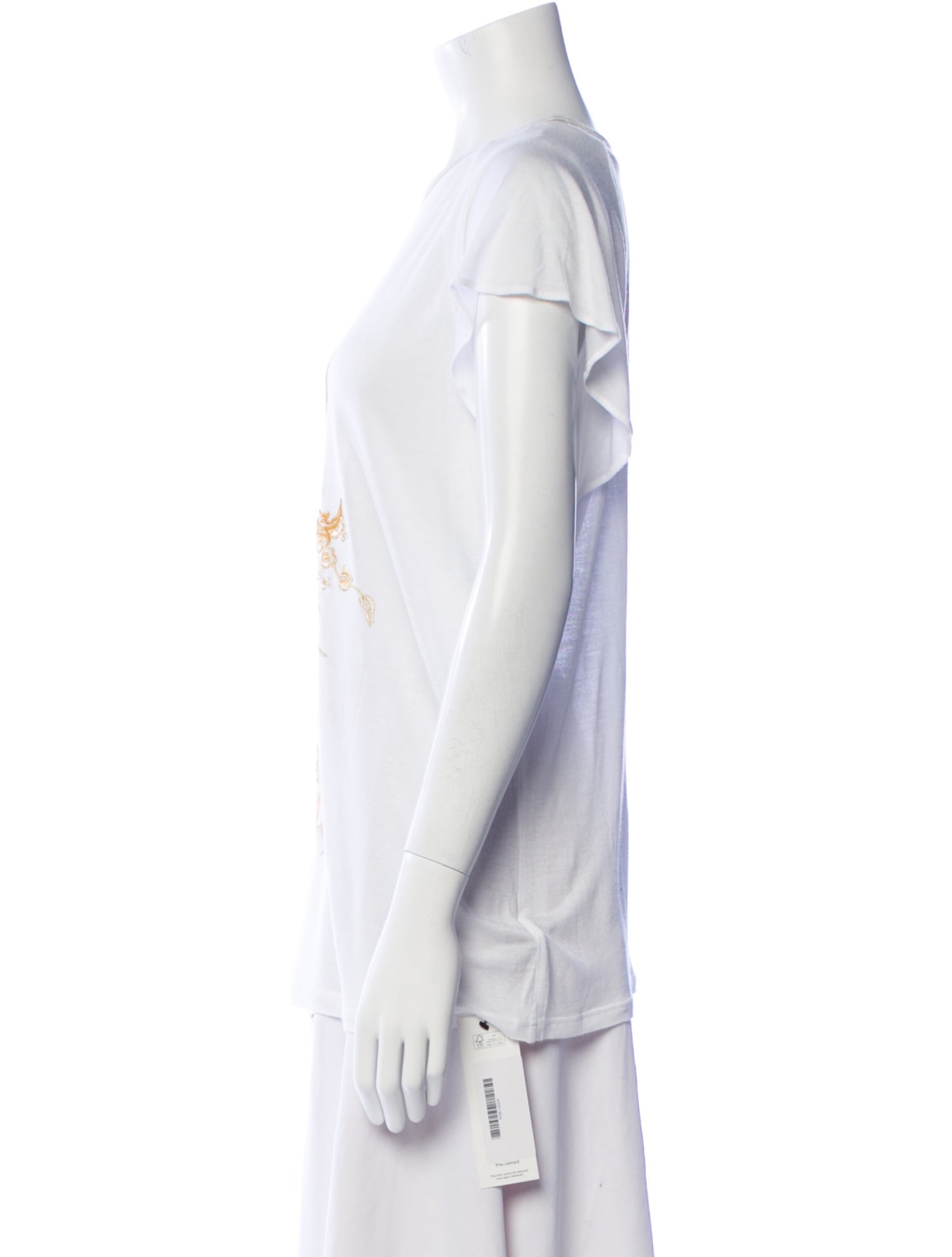 Roberto Cavalli Graphic Print Crew Neck T-Shirt