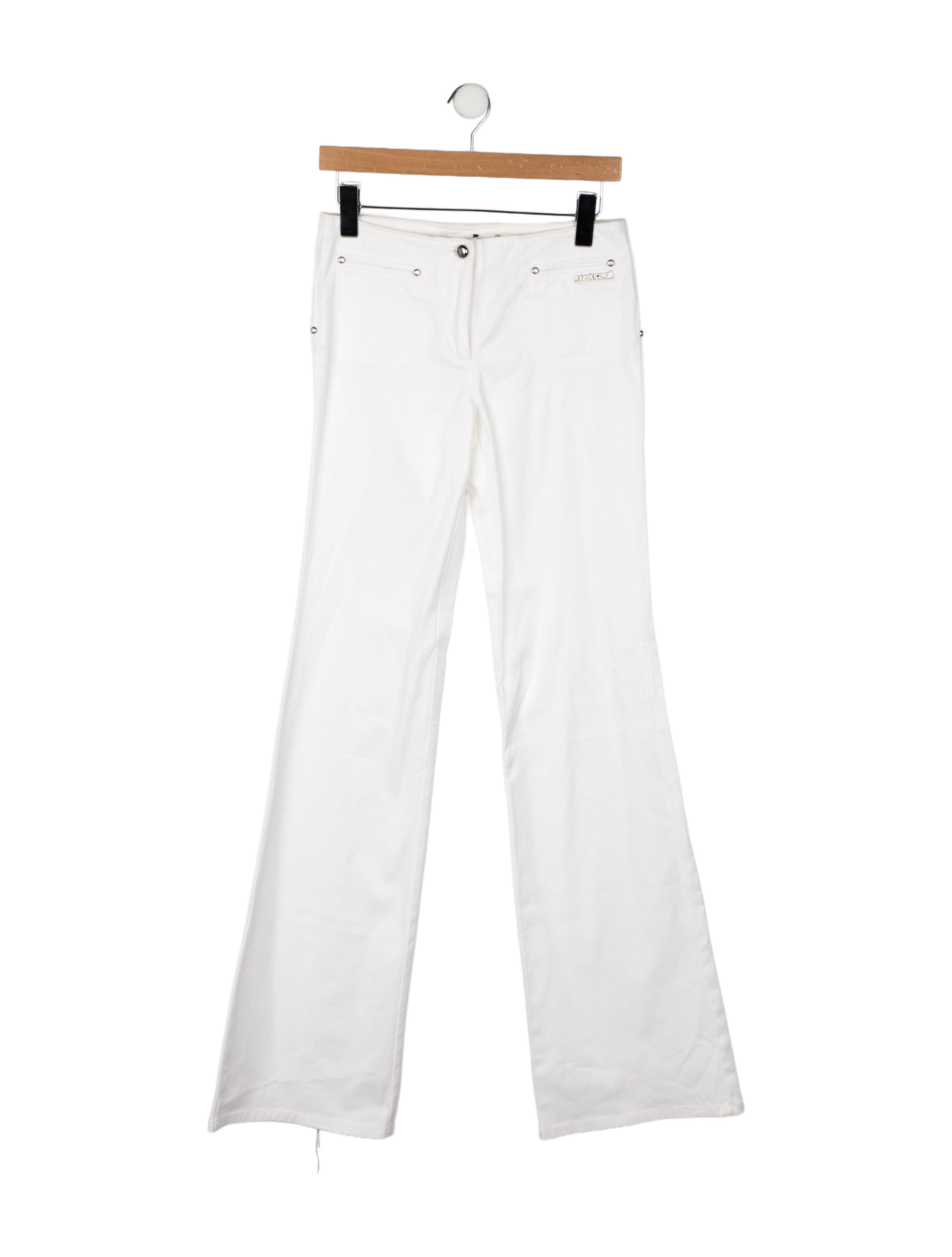 Roberto Cavalli Mid-Rise Wide Leg Jeans