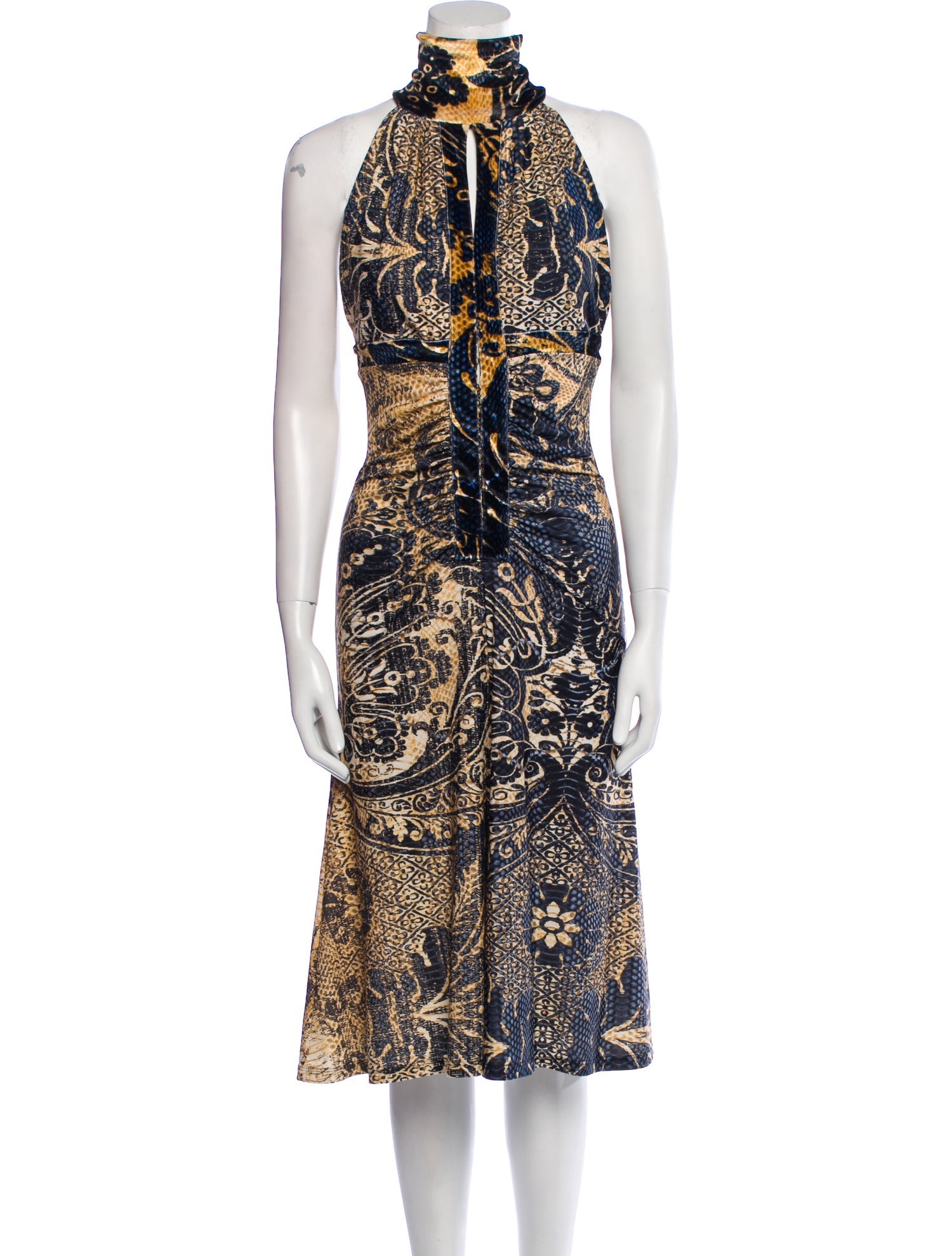 Roberto Cavalli Vintage Midi Length Dress