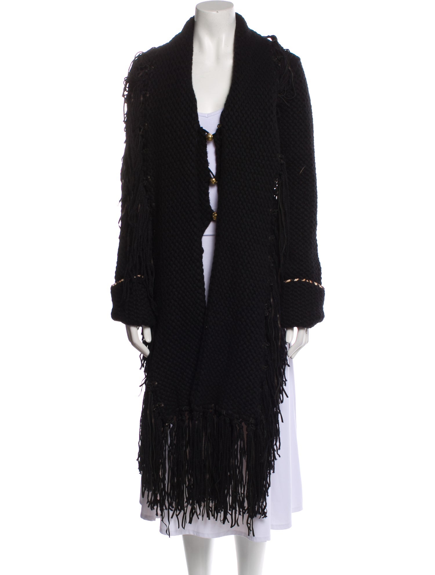 Roberto Cavalli Cashmere Cowl Neck Sweater