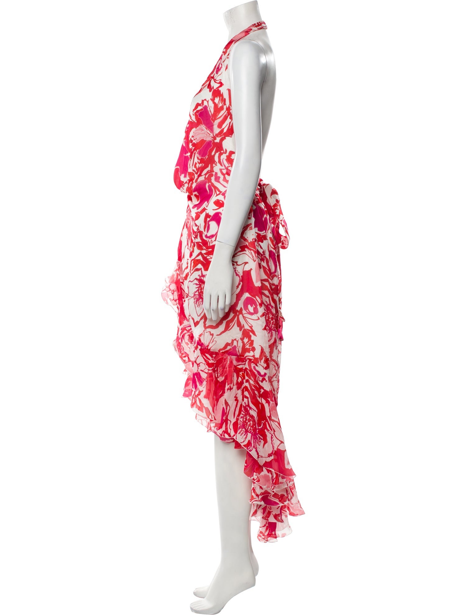 Roberto Cavalli Silk Long Dress w/ Tags