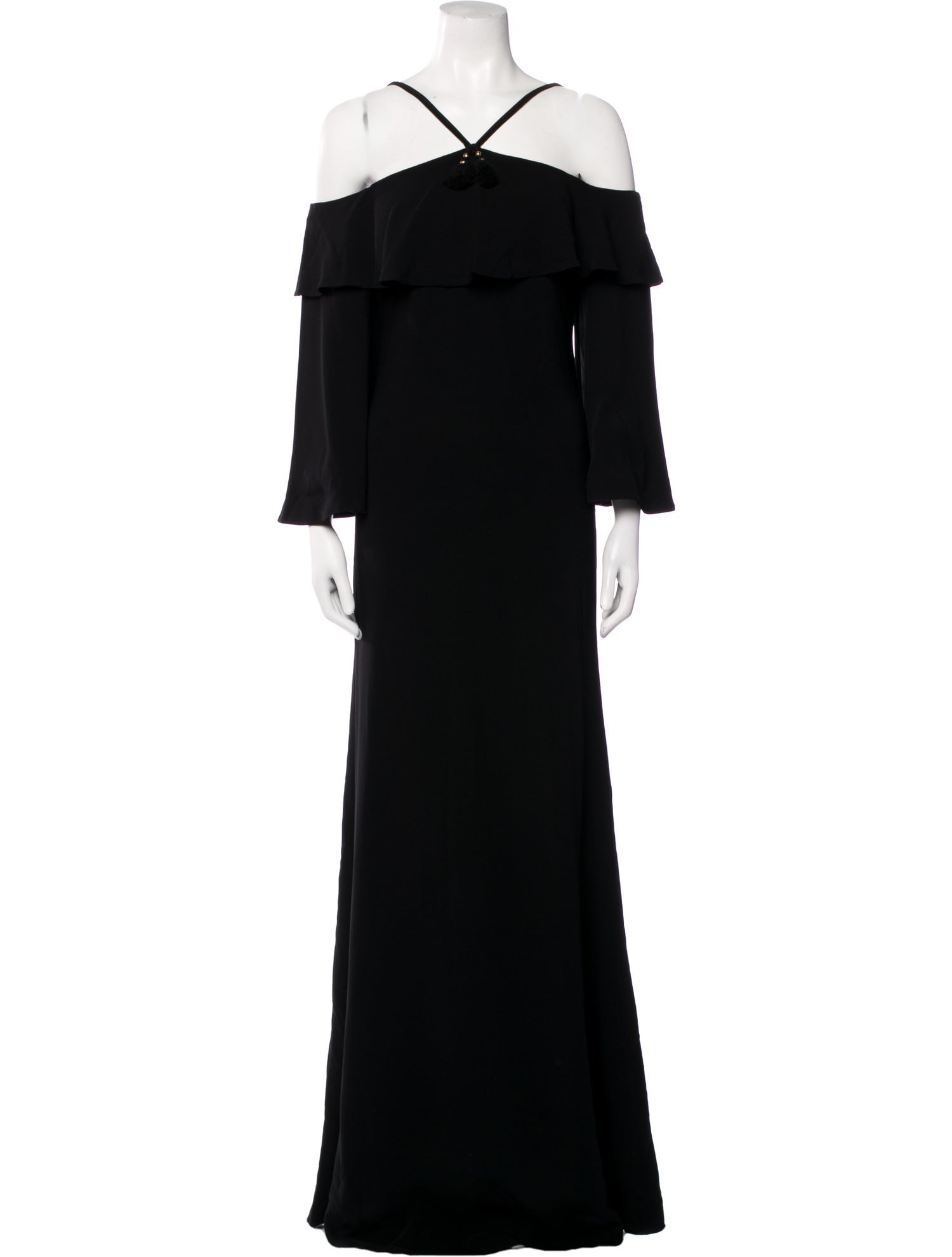 Roberto Cavalli Off-The-Shoulder Long Dress