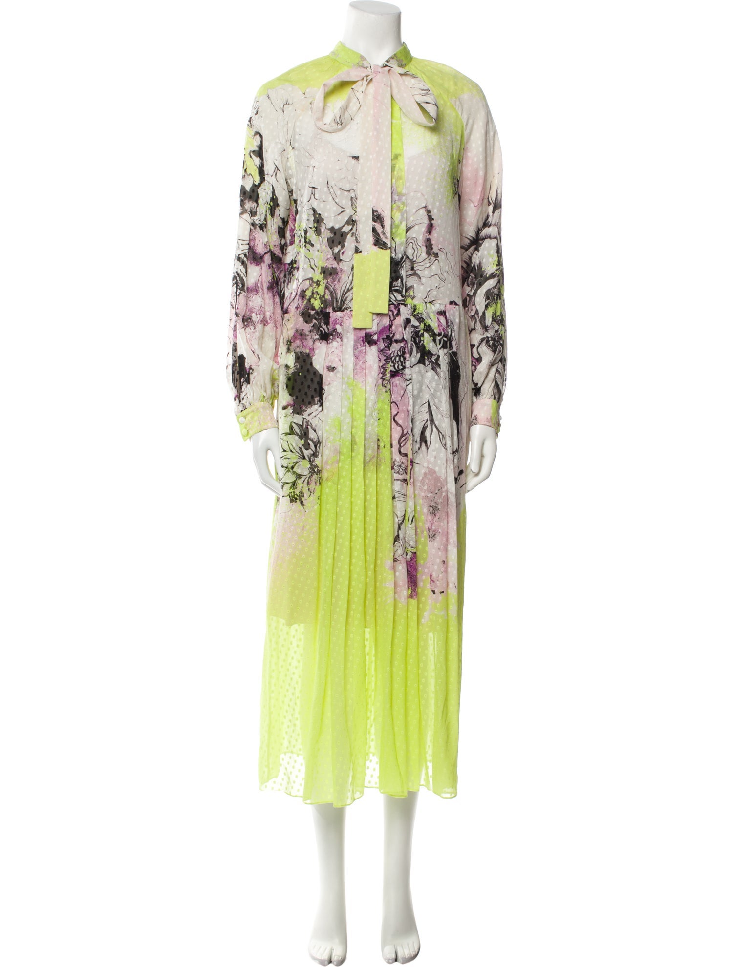Roberto Cavalli Silk Long Dress