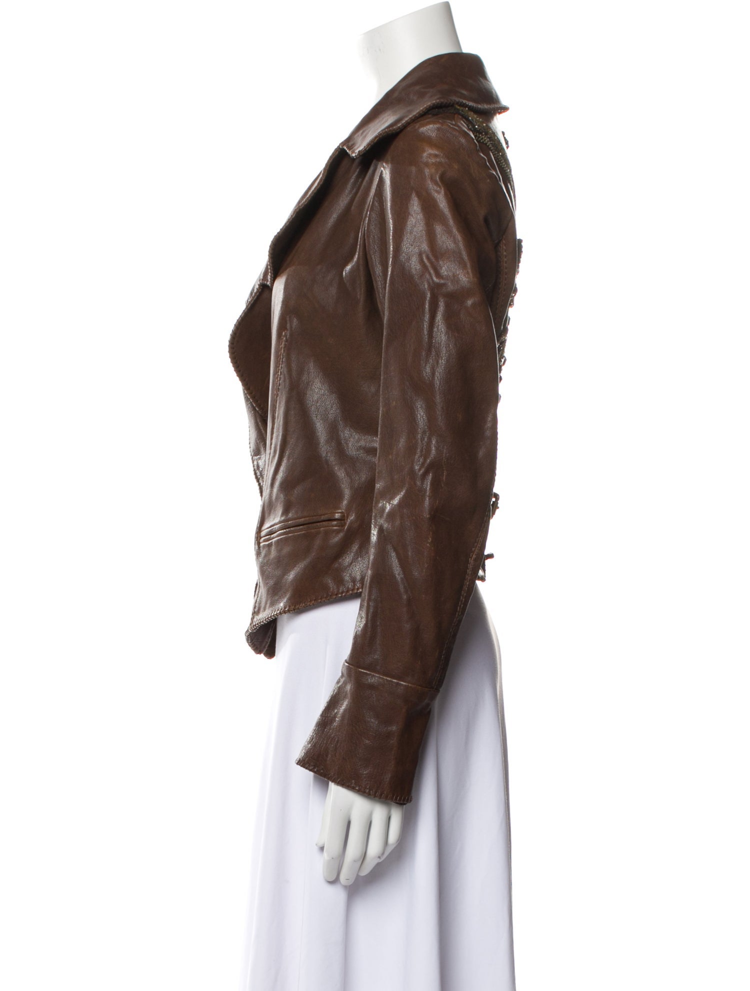 Roberto Cavalli Vintage 2004 Biker Jacket