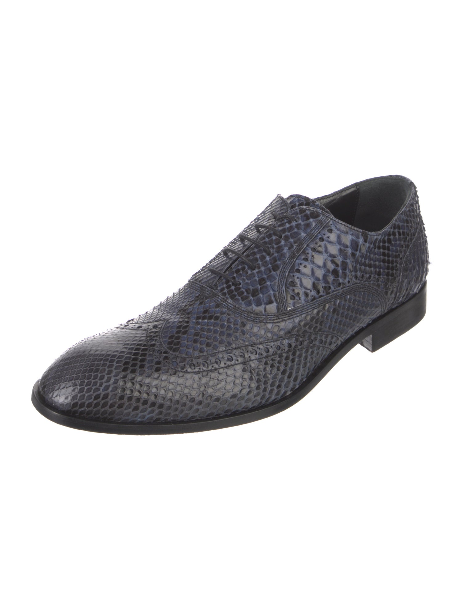 Roberto Cavalli Snakeskin Oxfords