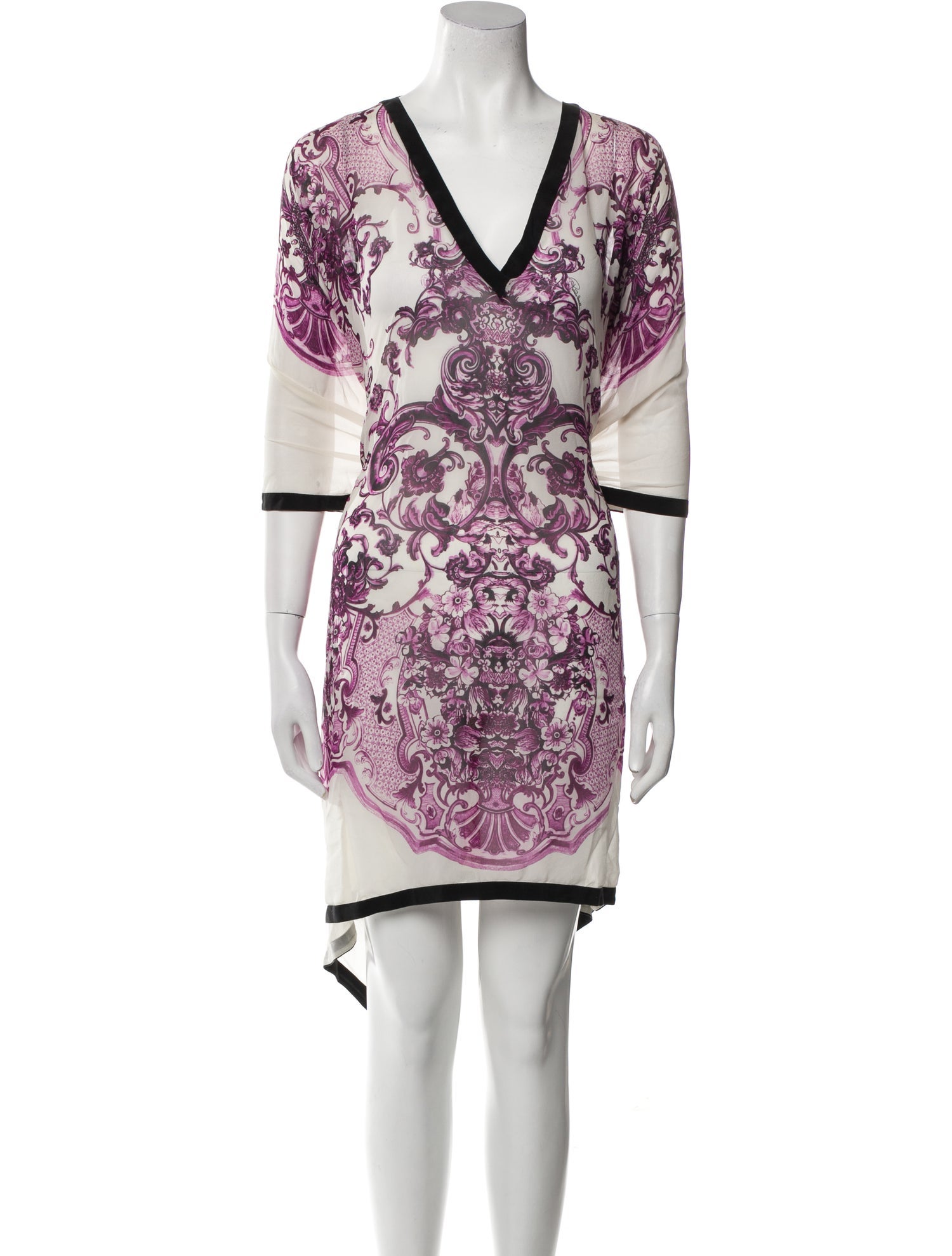 Roberto Cavalli Floral Print Cover-Up