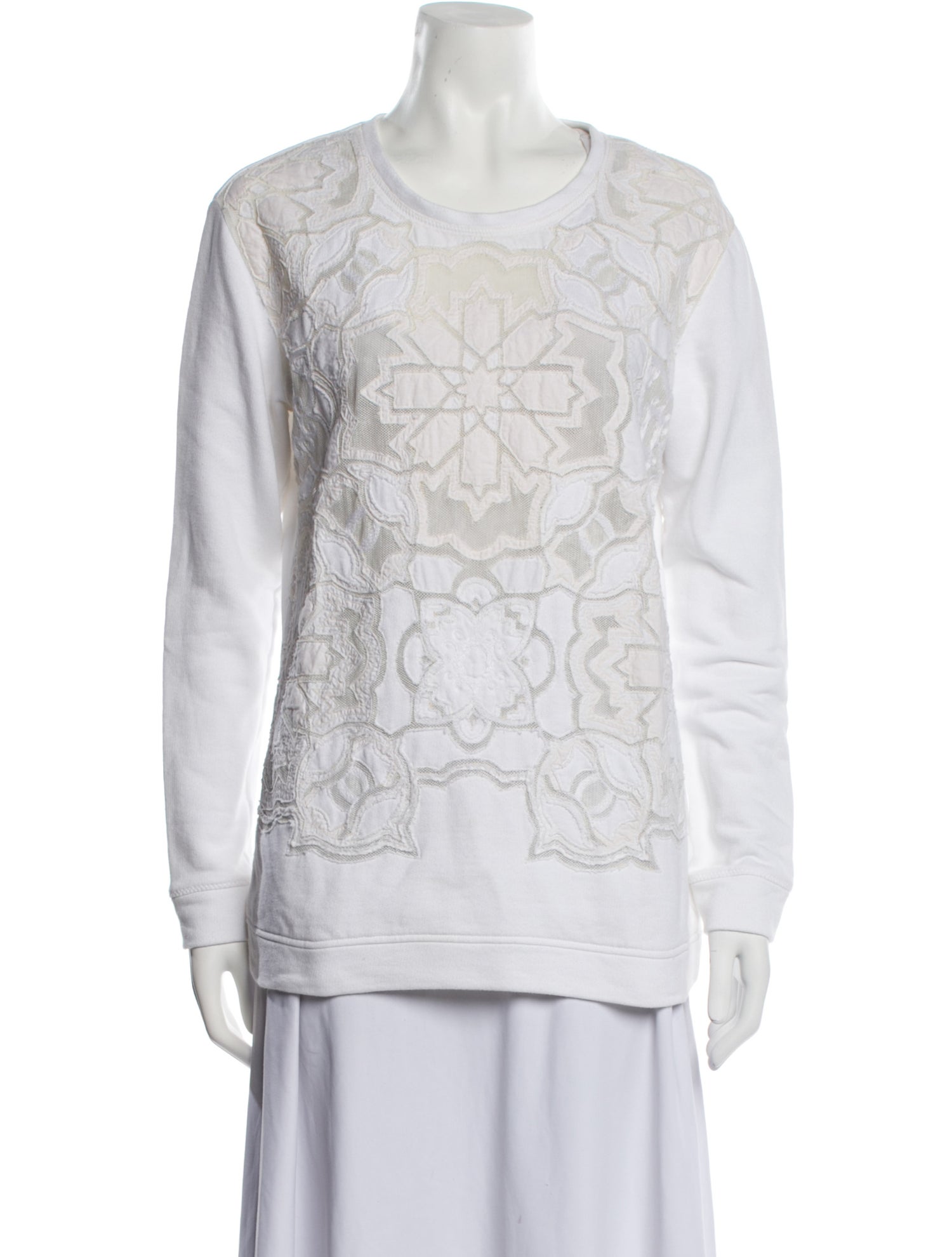 Roberto Cavalli Crew Neck Long Sleeve Sweatshirt