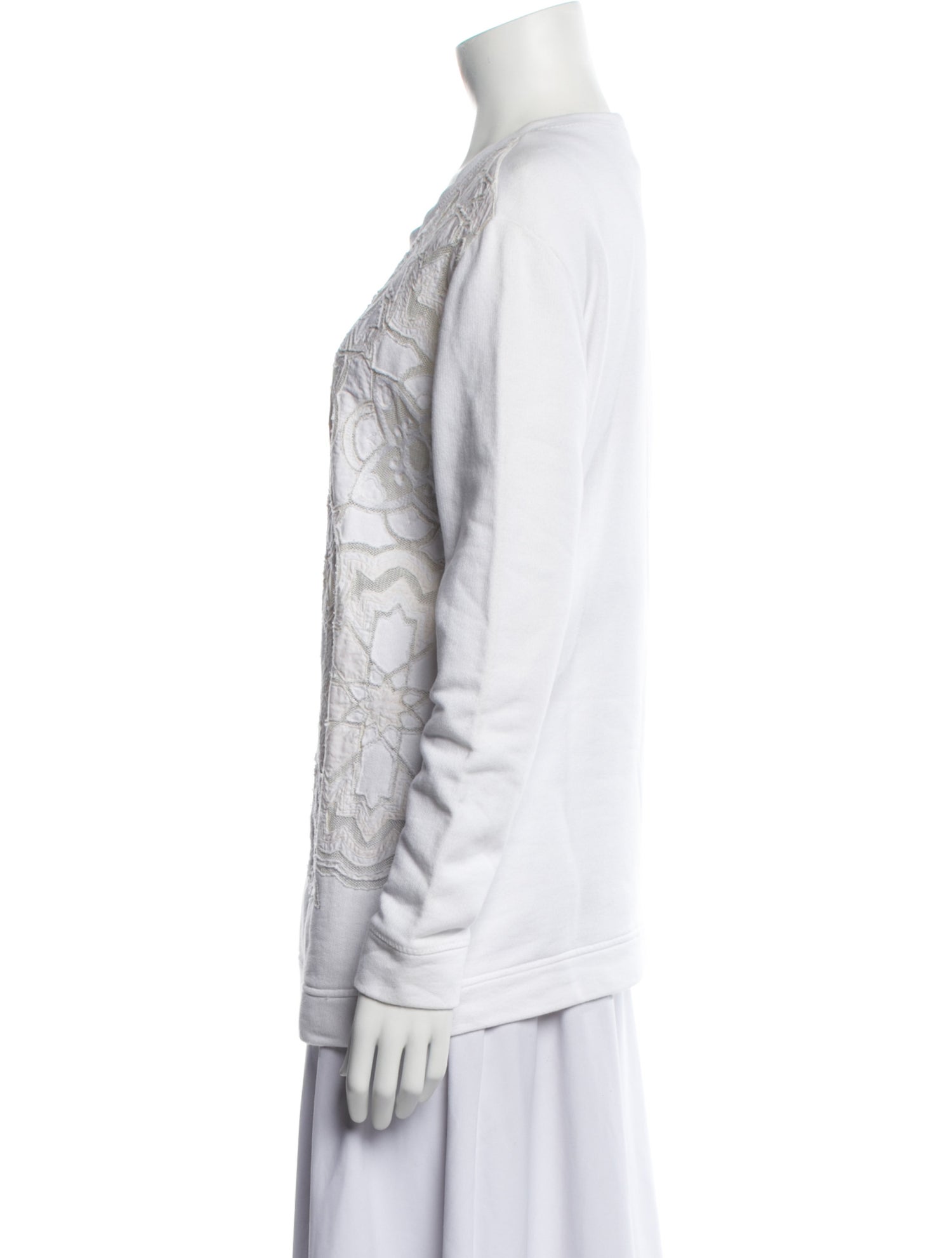 Roberto Cavalli Crew Neck Long Sleeve Sweatshirt