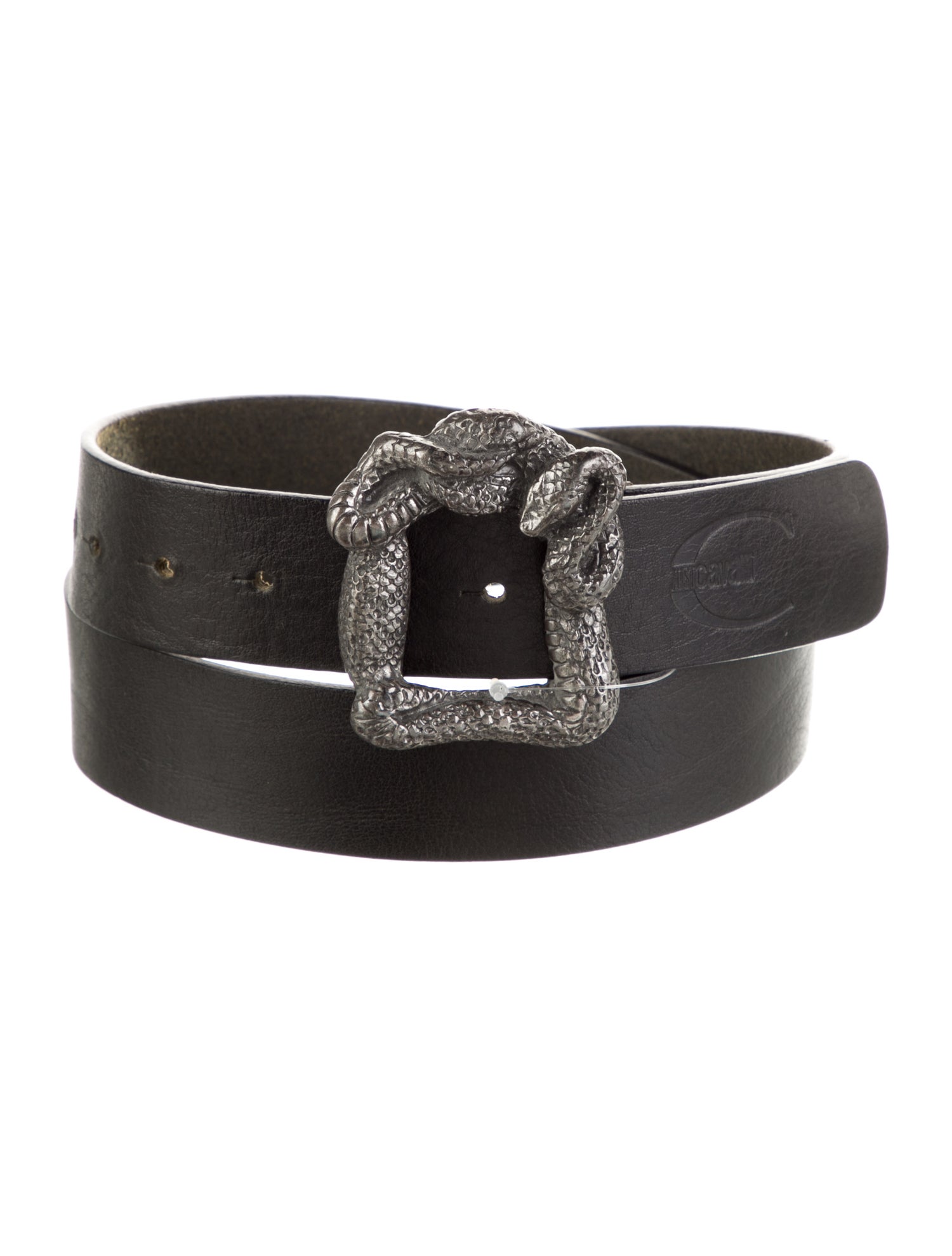 Roberto Cavalli Leather Waist Belt