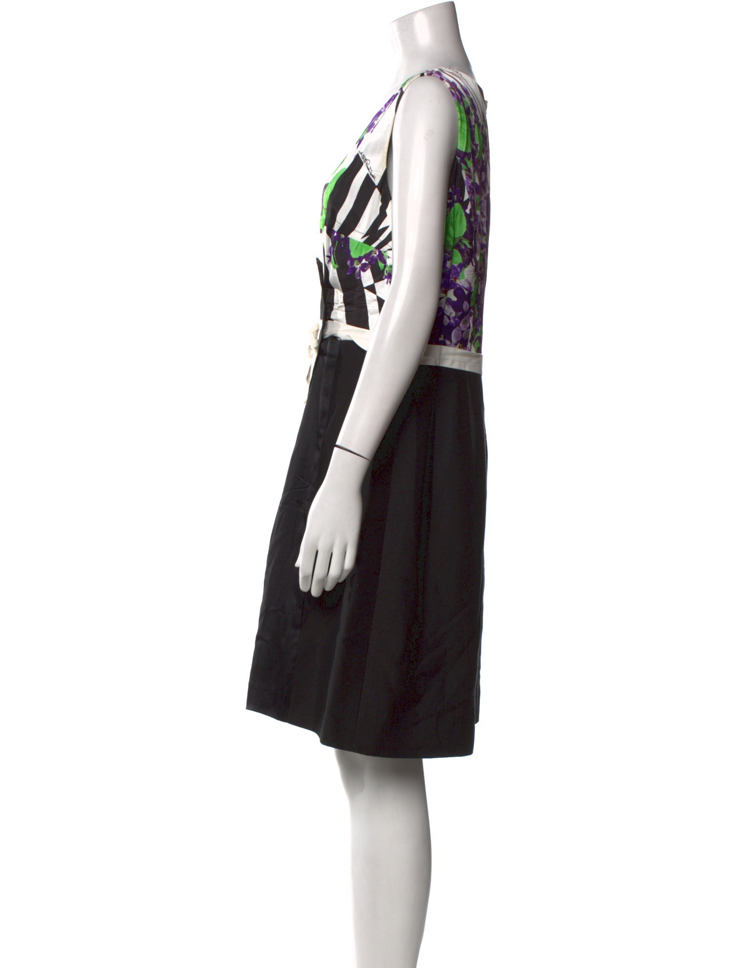 Roberto Cavalli Printed Knee-Length Dress