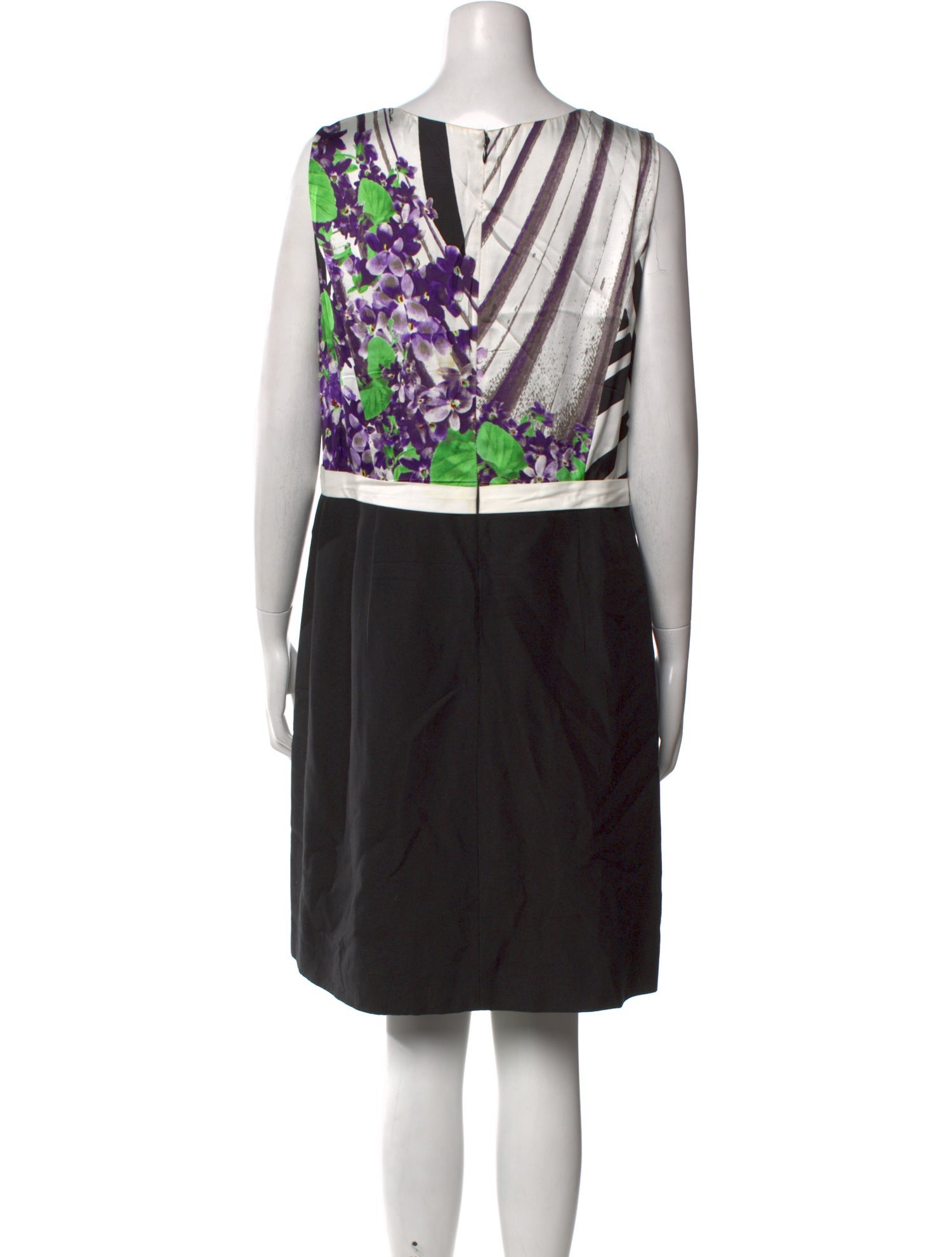 Roberto Cavalli Printed Knee-Length Dress