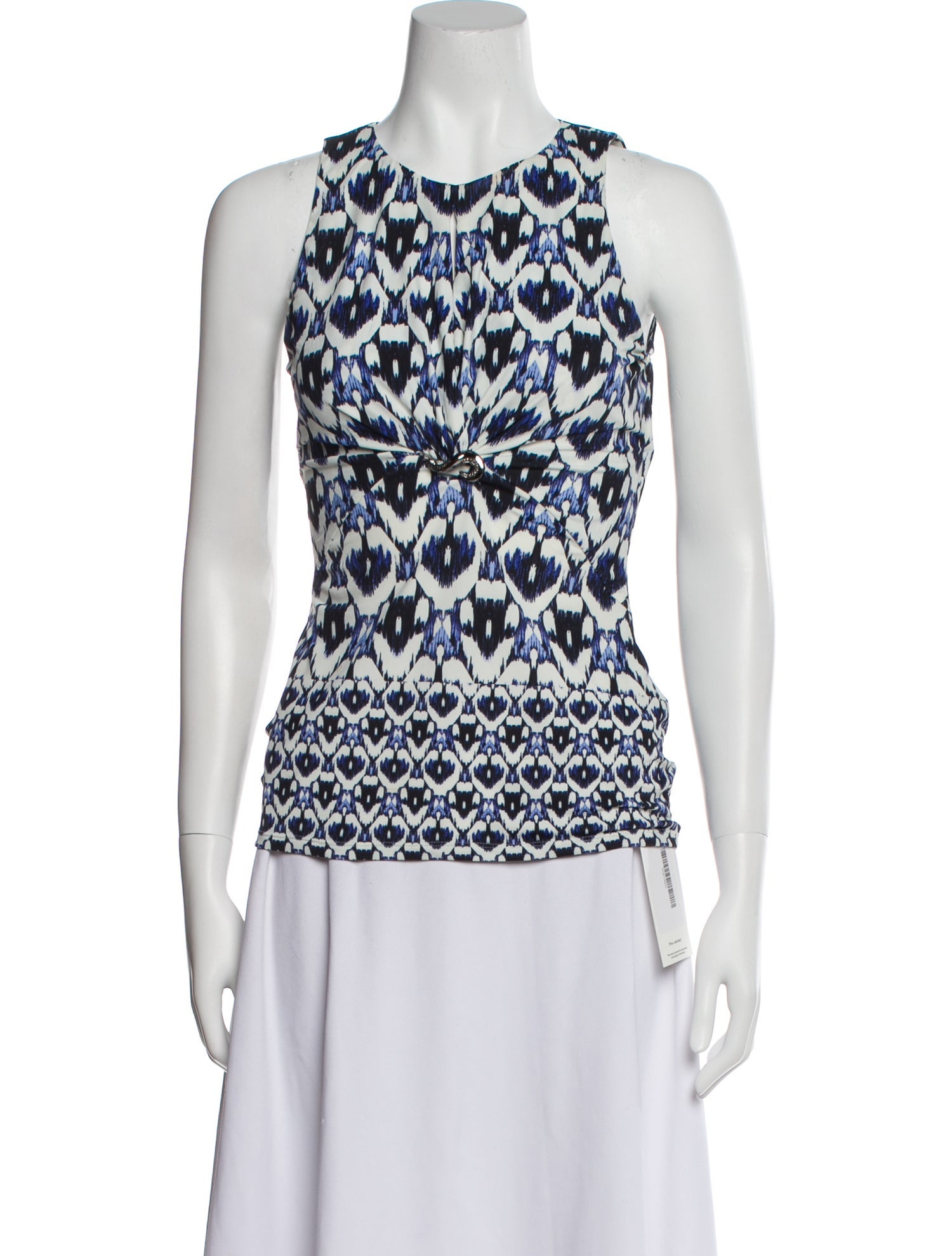 Roberto Cavalli Nylon Printed Top